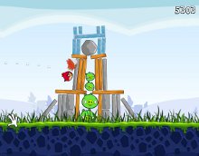Angry Birds - Hra míření na cíl, originální Angry Birds